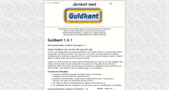 Desktop Screenshot of guldkant.bragit.com